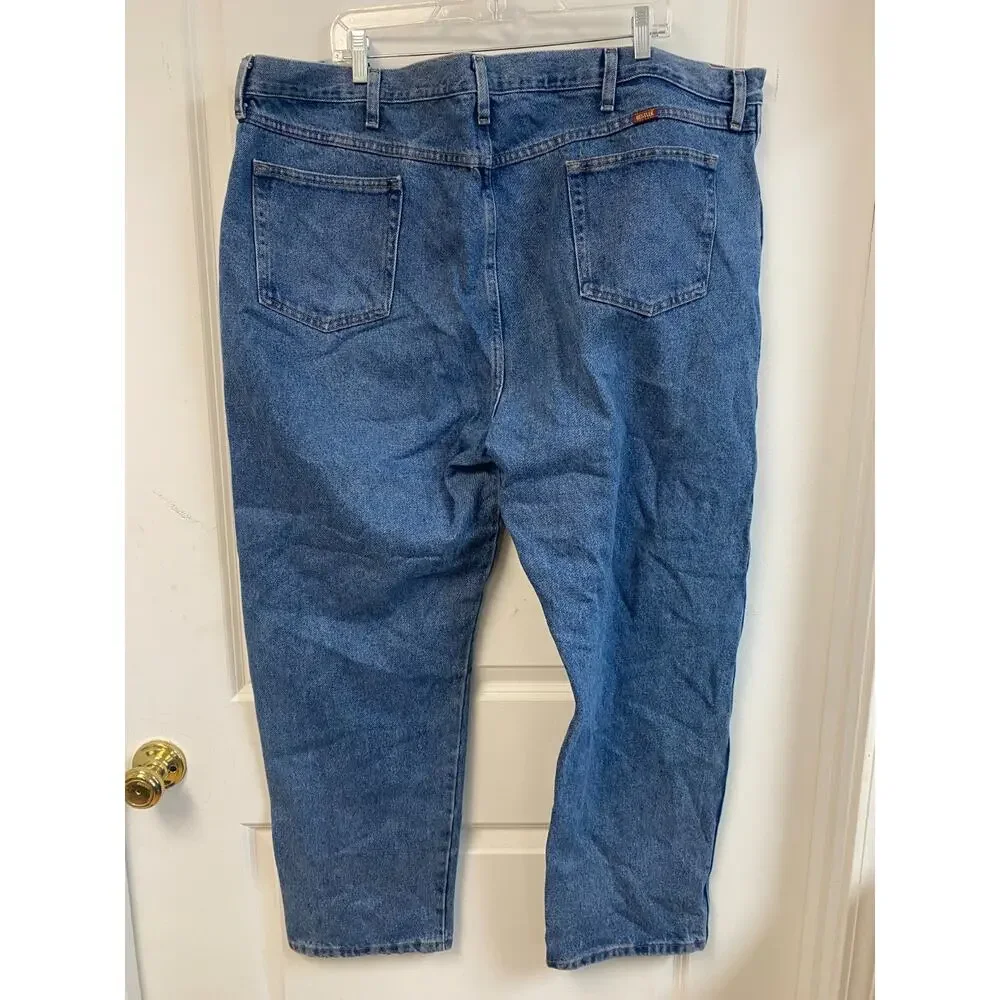 Rustler W48 L30 Men's Jeans Streetwear Vintage Retro Casual NOC3768